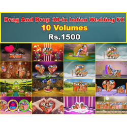 Drag And Drop Indian Wedding 3D-fx EDIUS 8| EDIUS 9 | EDIUS X